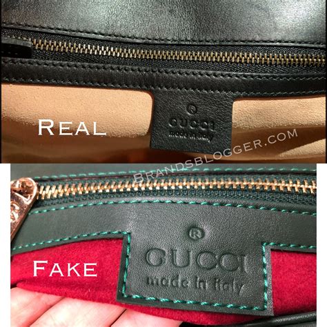 how to tell a gucci bag is fake|gucci faux leather bag.